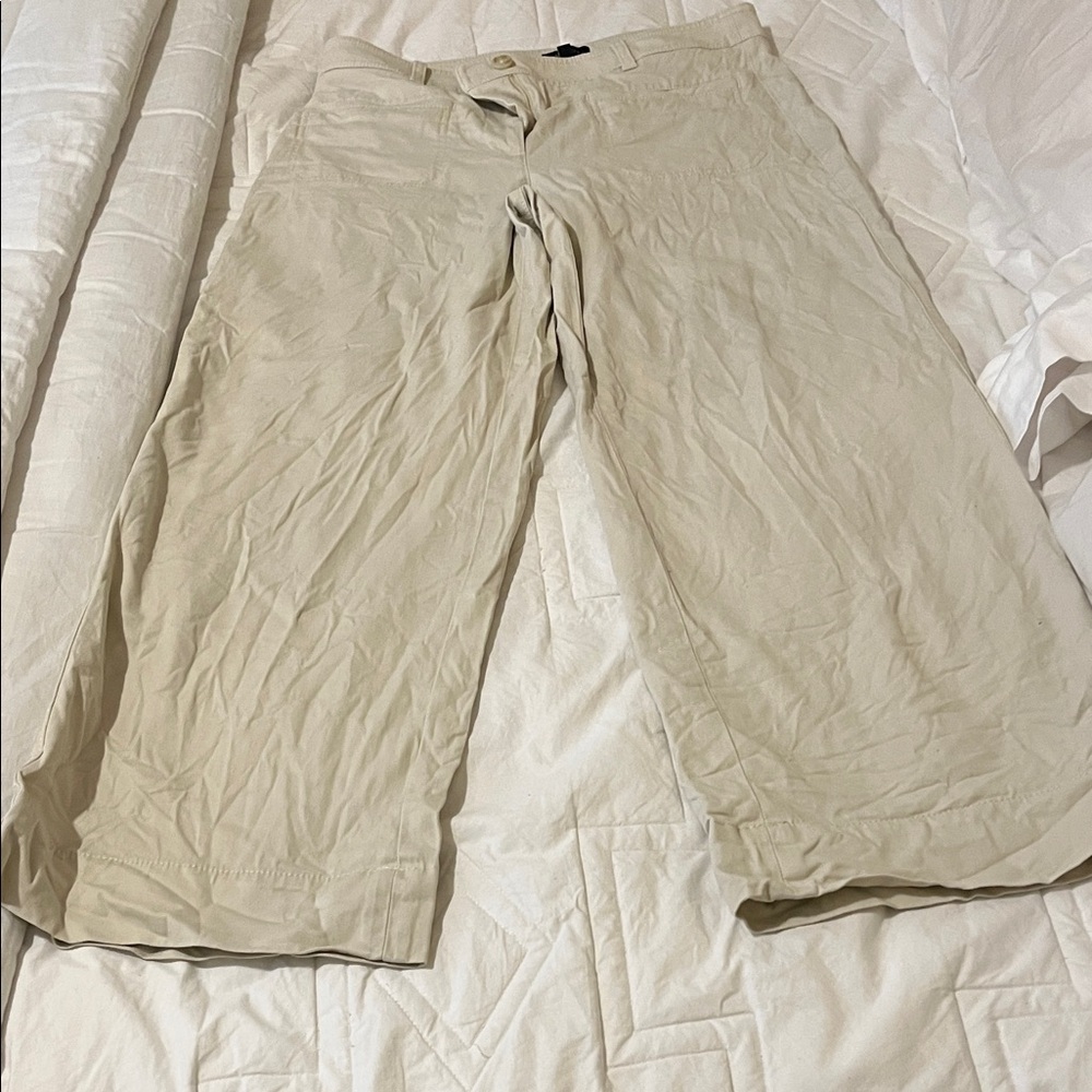Talbots ladies size 6 wide leg -worn once